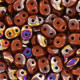 SuperDuo Beads 2.5x5mm Umber - Sliperit